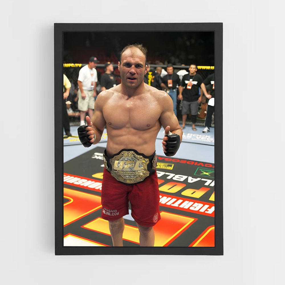 Poster Randy retour – affiche MMA (vue 2)